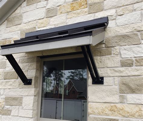 metal awnings with bracket and hanger|wrought iron awning brackets.